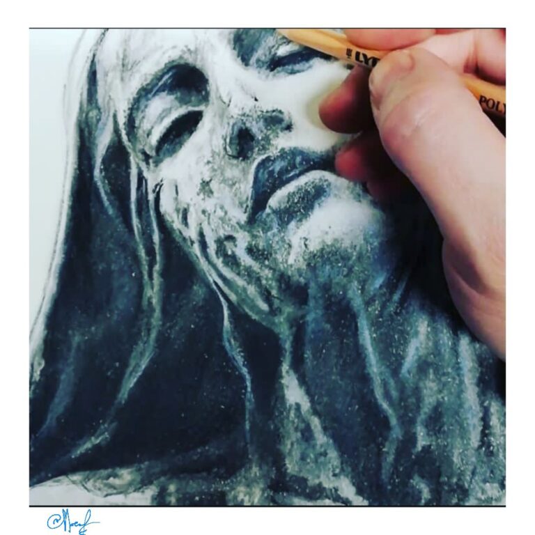 Teresa Buonocore, disegno di Antonio Nacarlo