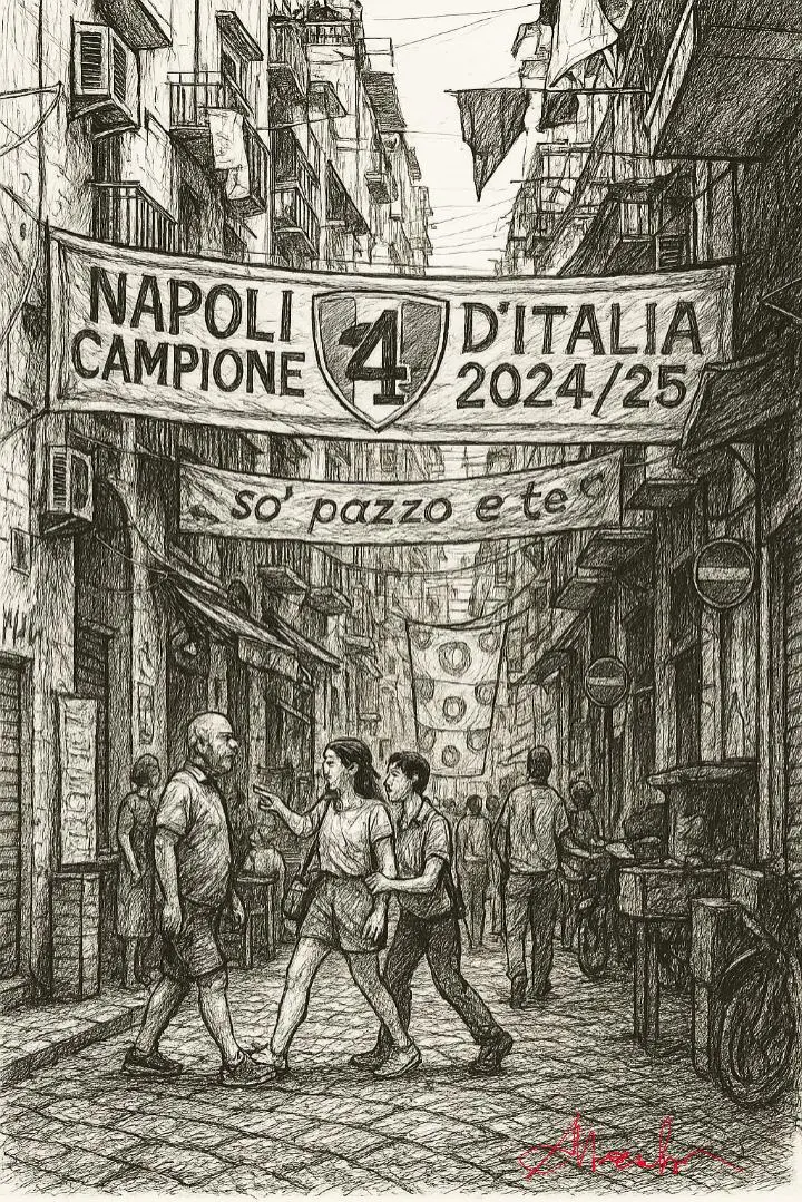 Maglie SSC Napoli 2025/2026 – La città si fa tessuto, il mito si fa moda