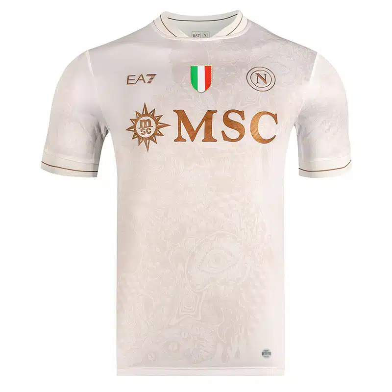 Maglie SSC Napoli 2025/2026 – La città si fa tessuto, il mito si fa moda