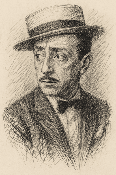 Nino Taranto disegno di Antonio Nacarlo