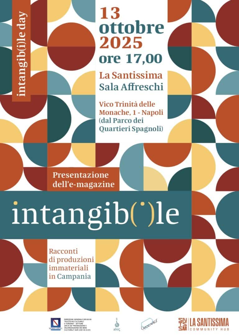 Presentazione e-magazine Intang(i)le - racconti di produzioni immateriali in Campania
