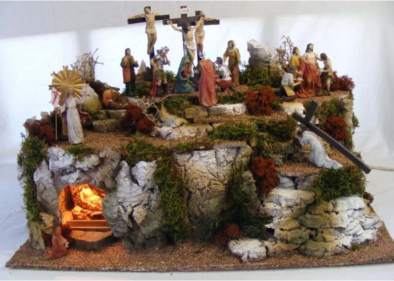 Un presepe anche a Pasqua