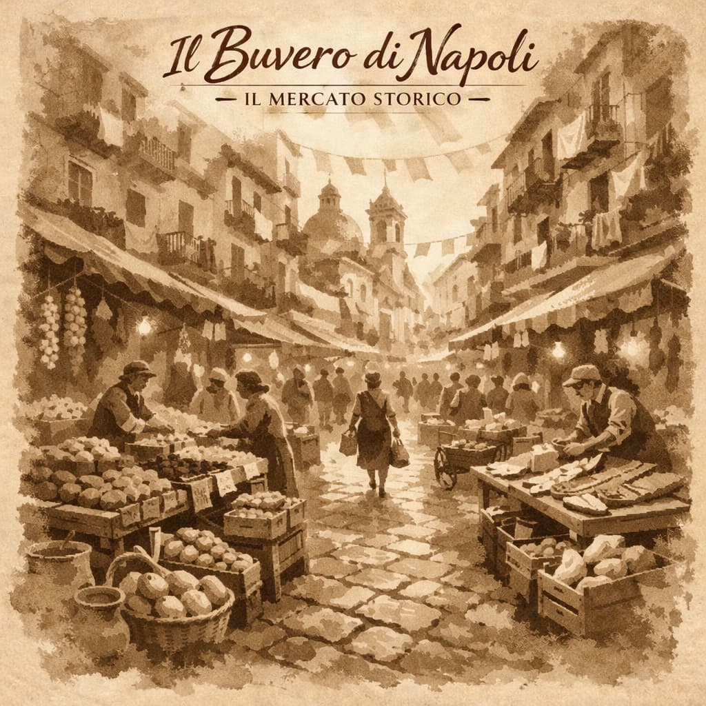 Il Buvero di Napoli: storia del Borgo Sant’Antonio Abate e del suo mercato