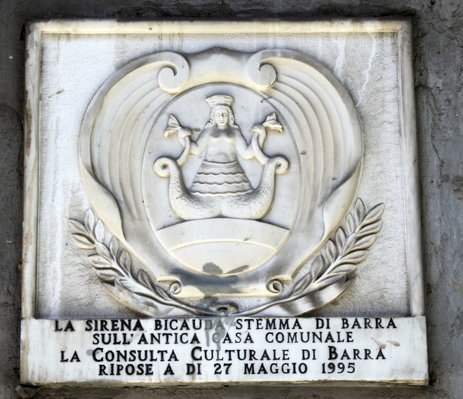 Stemma storico di Barra fino al 1935