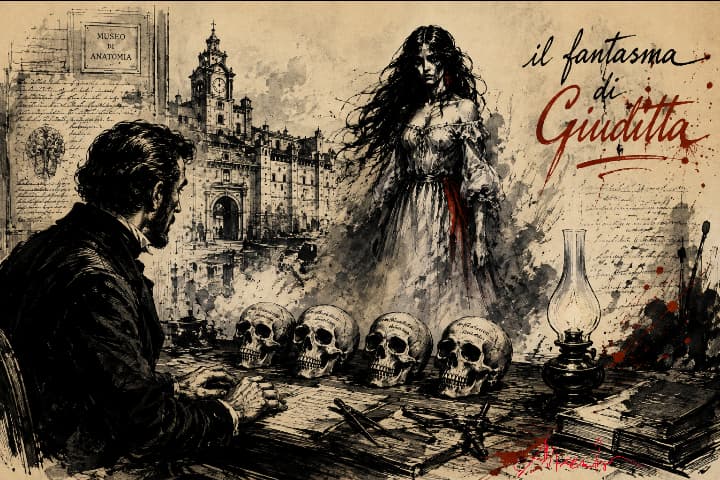 Il fantasma di Giuditta – scena urbana di Napoli illustrata